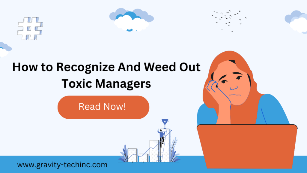 how to recognize toxic managers